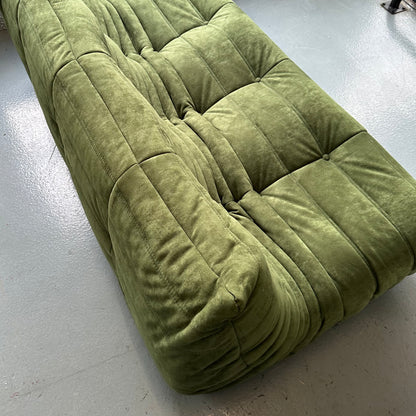 Togo | Micro Suede Alcantara | Moss Green