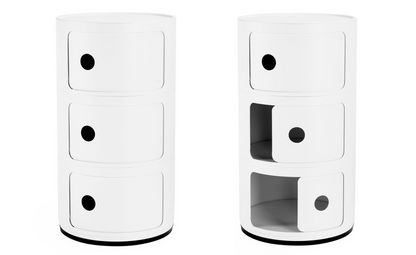 Space age K-style Storage | White | Price Per Level | Componibli